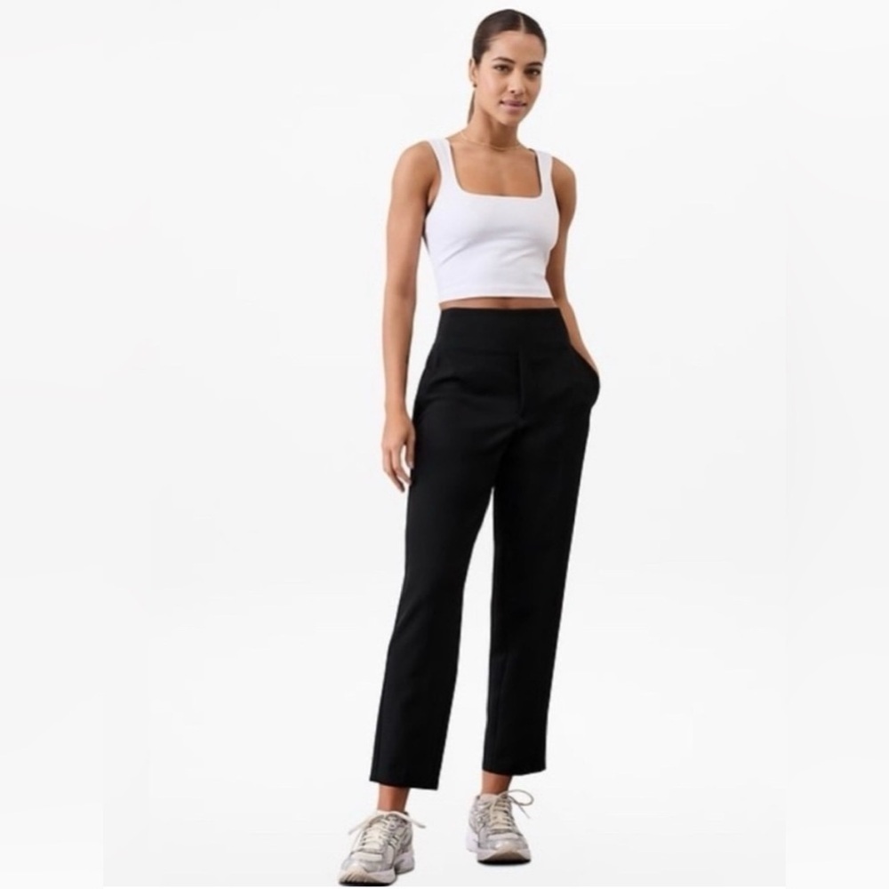 NWT Athleta Endless Black Pants size 6/T